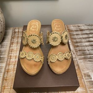 Jack Rogers Cork Mid Wedge